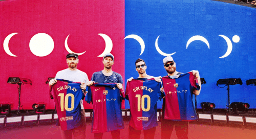 Coldplay lucirá en la camiseta del Barcelona para el Clásico