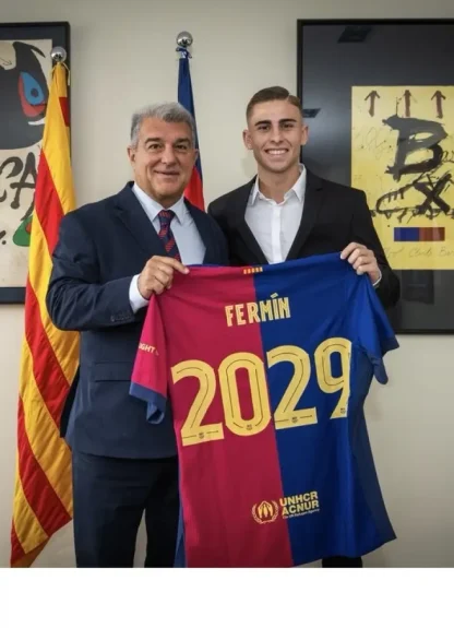 Fermín, culé hasta 2029