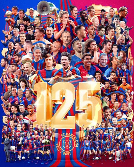 El Barça cumple 125 años de historia