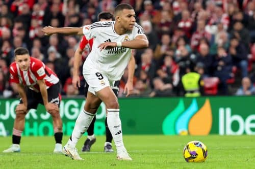 Mbappé falla otro penalti en la derrota blanca frente a un gran Athletic