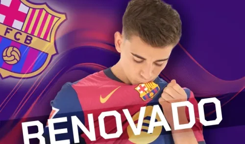 Gavi renueva con el Barça hasta el 2030