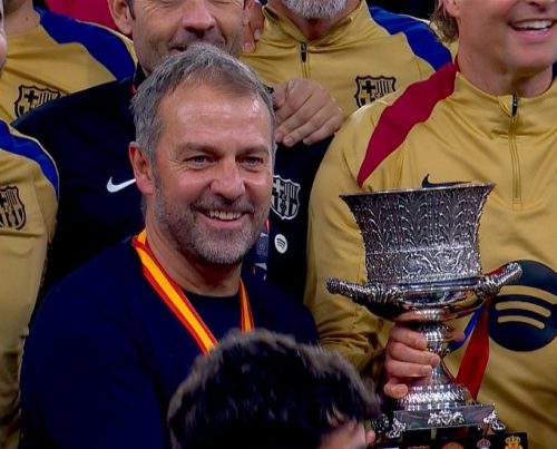 Hansi Flick gana su primer titulo con el Barça, con un recital frente al eterno rival