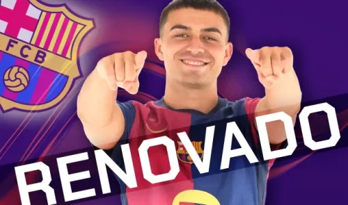 El Barça hace ofocial la renovación de Pedri